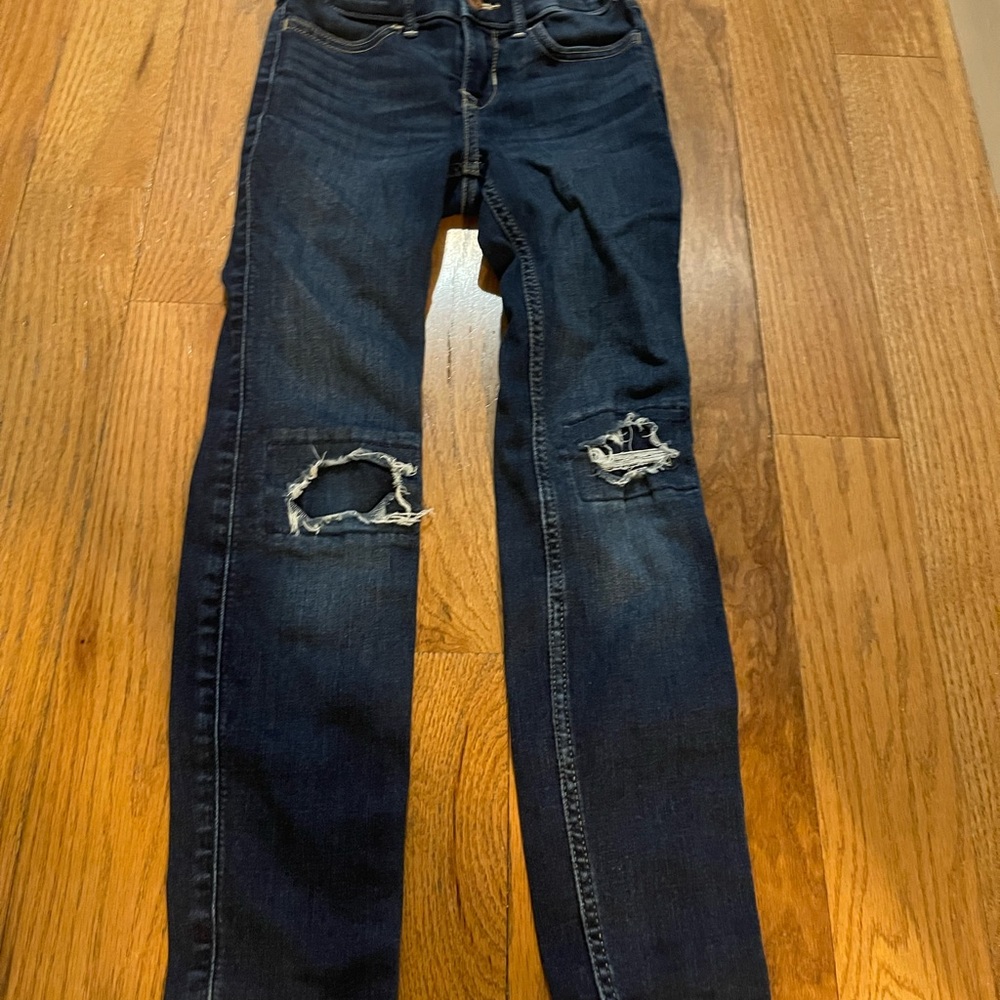 Girls Abercrombie Super Skinny Jeans Size 7/8